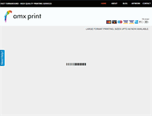 Tablet Screenshot of amxprint.com